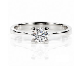 Диамантен Годежен Пръстен18К Бяло Злато  Bloom Jewellery